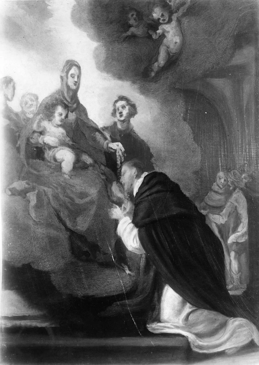 Madonna del Rosario - bozzetto, Gallerie degli Uffizi, Firenze